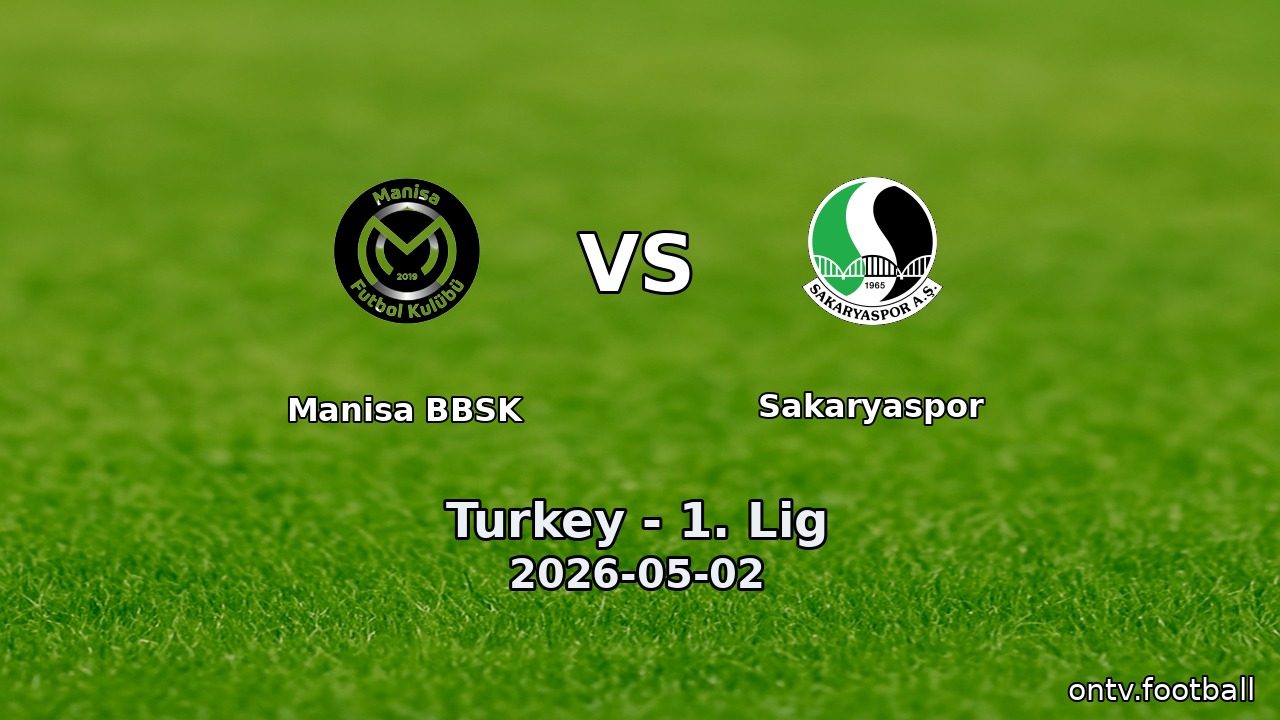 Manisa BBSK vs Sakaryaspor