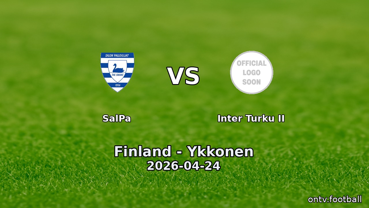 SalPa vs Inter Turku II