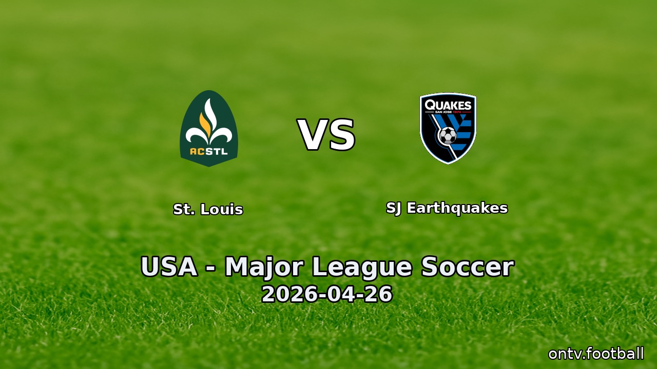 St. Louis vs SJ Earthquakes