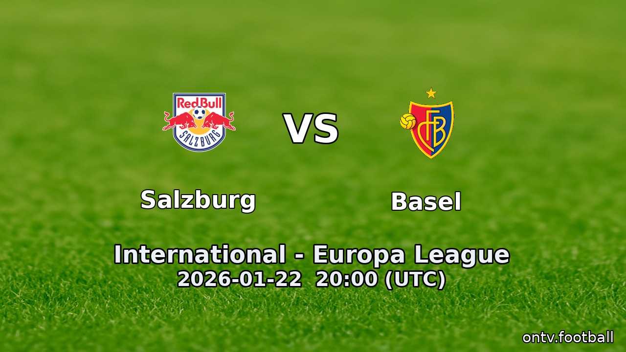 Salzburg vs Basel