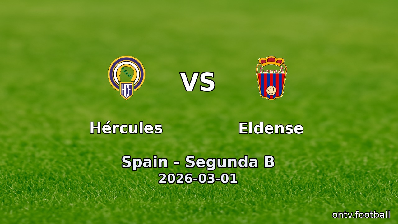 Hércules vs Eldense
