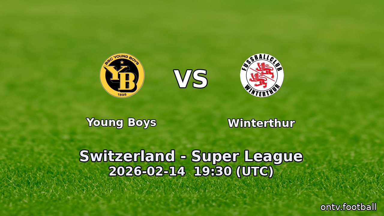 Young Boys vs Winterthur
