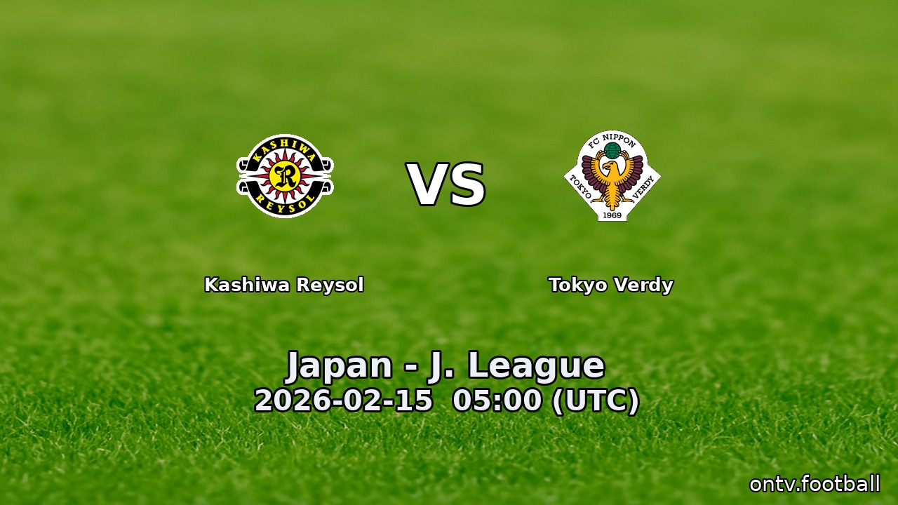 Kashiwa Reysol vs Tokyo Verdy