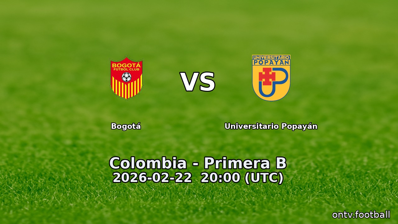 Bogotá vs Universitario Popayán