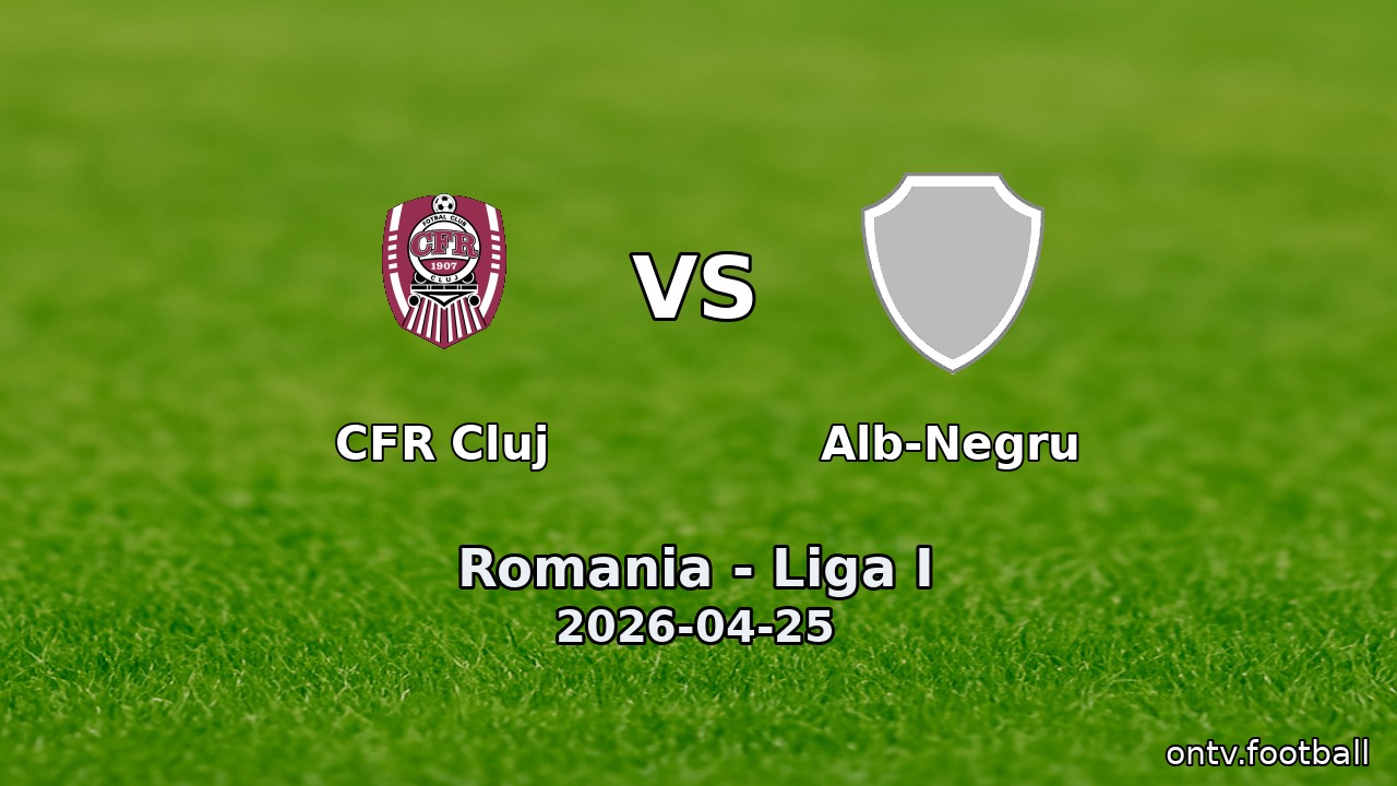 CFR Cluj vs Alb-Negru