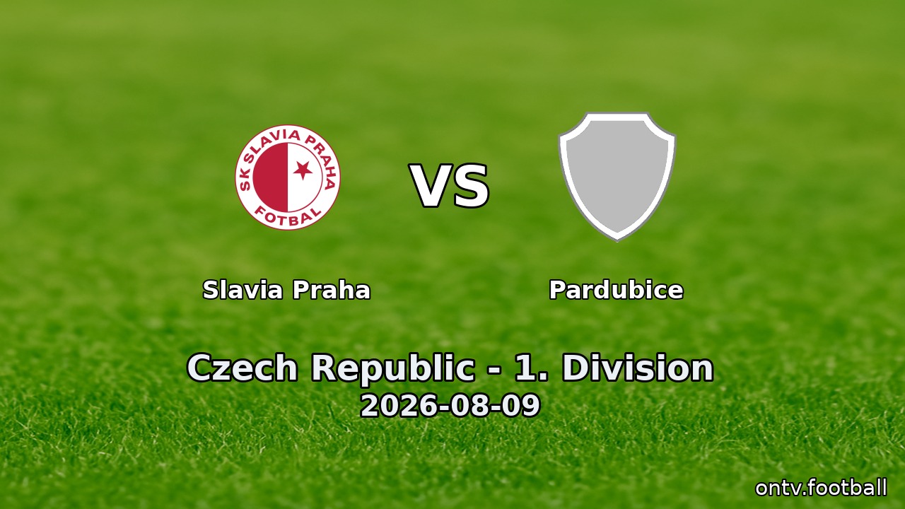 Slavia Praha vs Pardubice