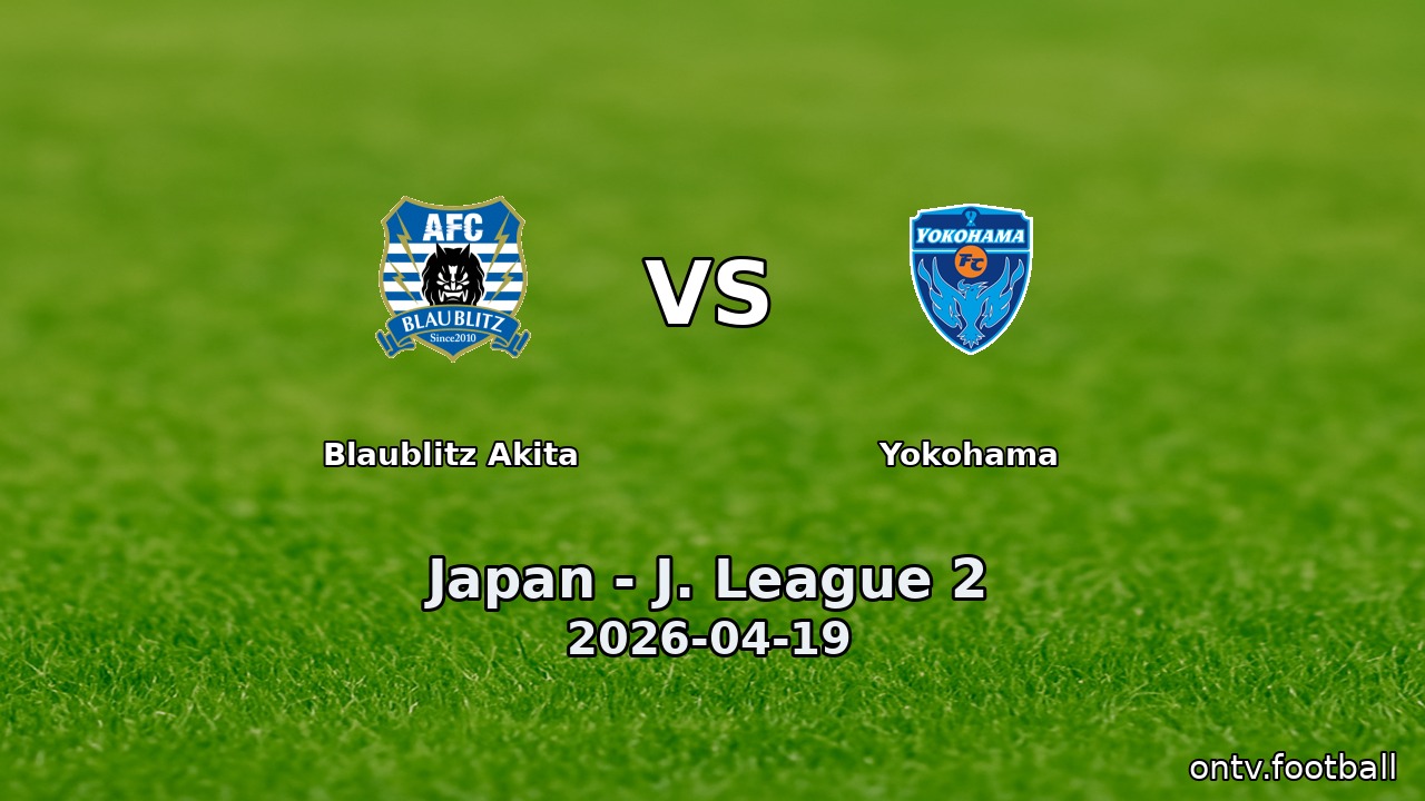 Blaublitz Akita vs Yokohama