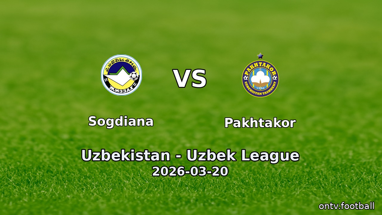 Sogdiana vs Pakhtakor