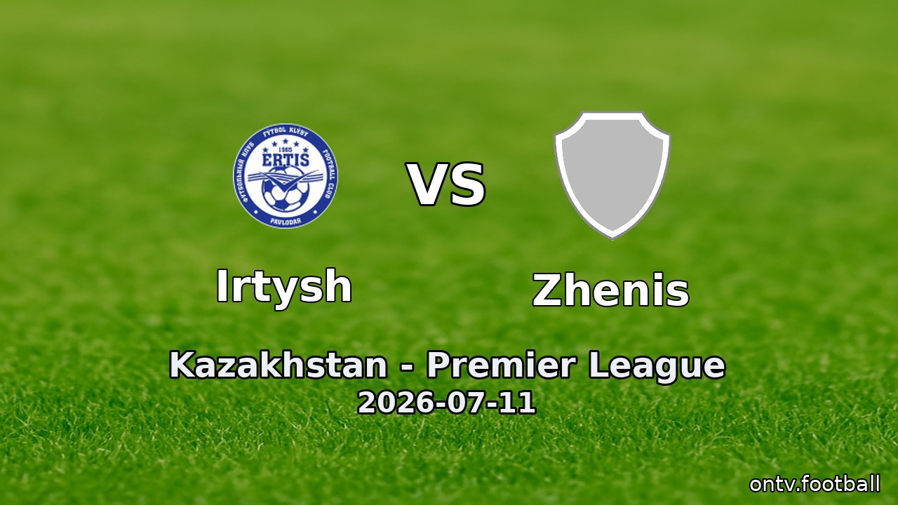 Irtysh vs Zhenis