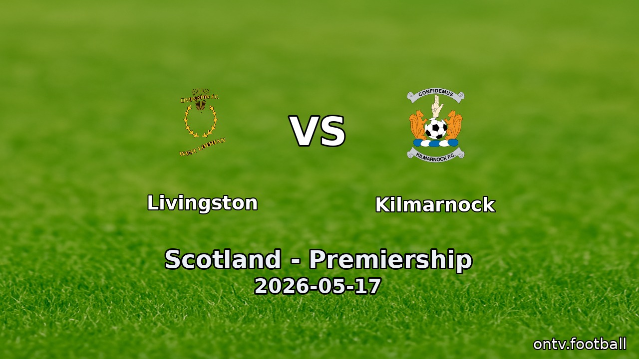 Livingston vs Kilmarnock