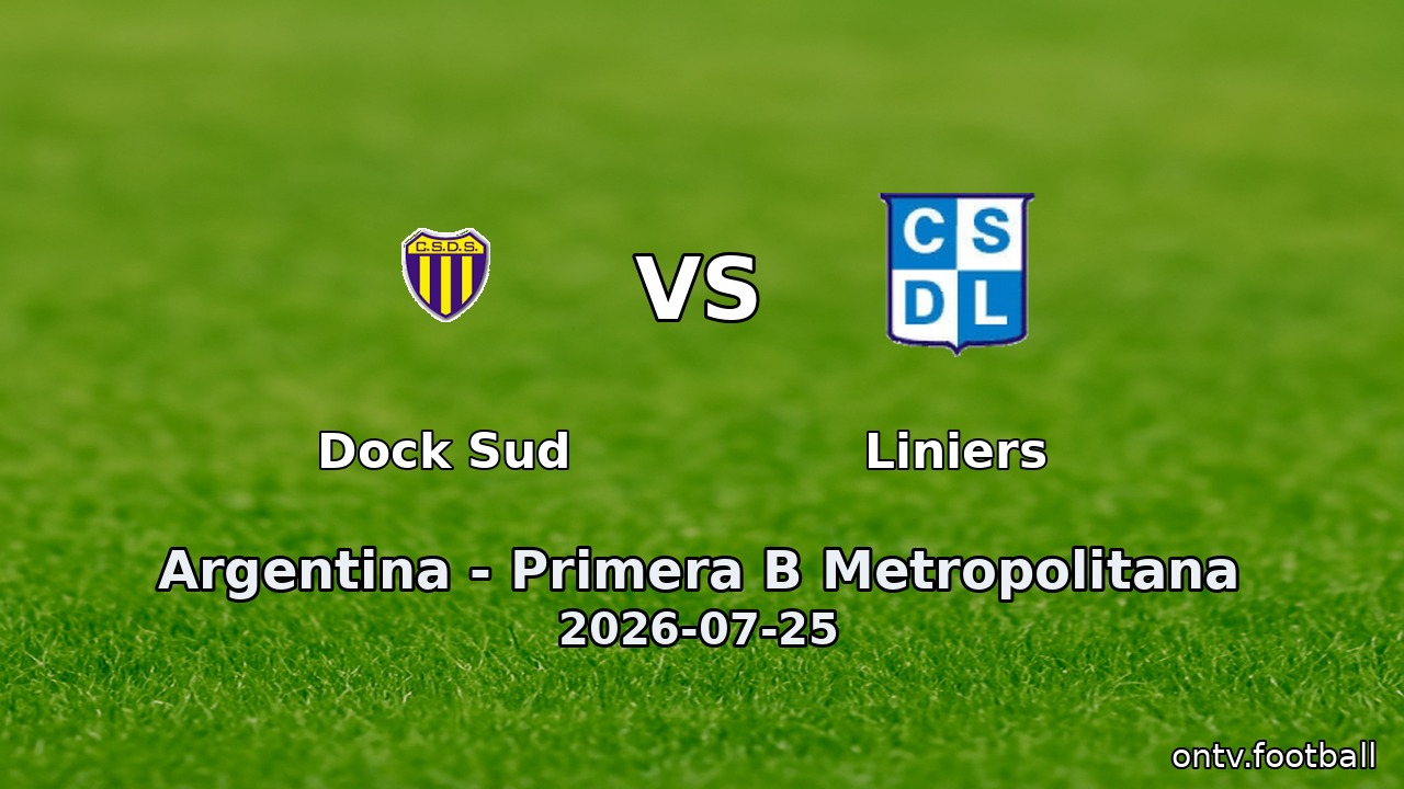 Dock Sud vs Liniers