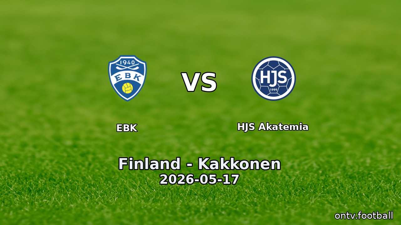 EBK vs HJS Akatemia