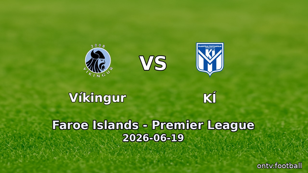 Víkingur vs KÍ