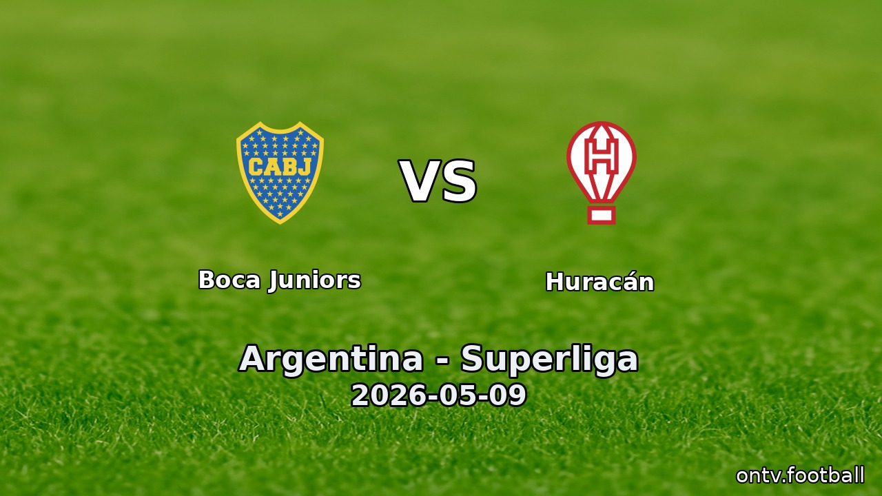 Boca Juniors vs Huracán