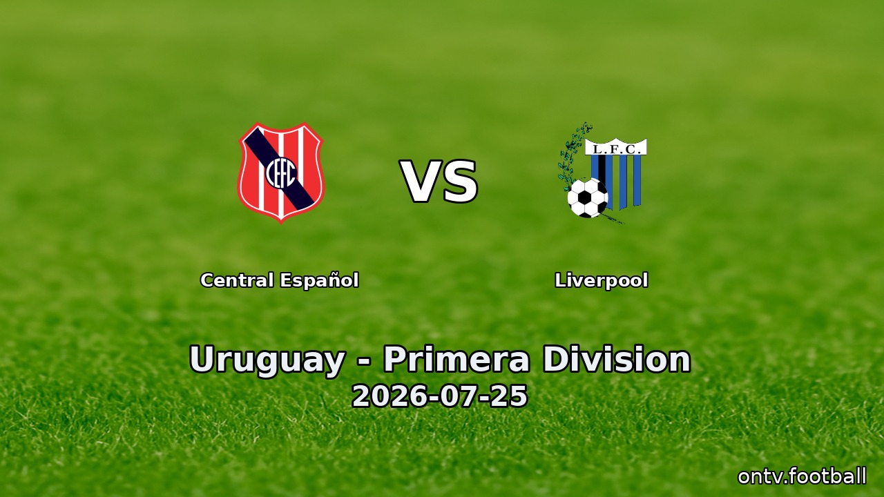 Central Español vs Liverpool