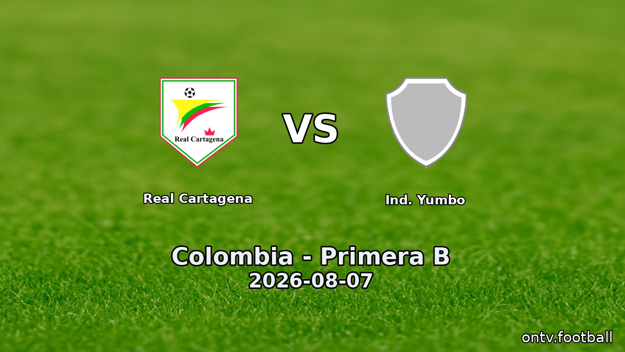 Real Cartagena vs Ind. Yumbo