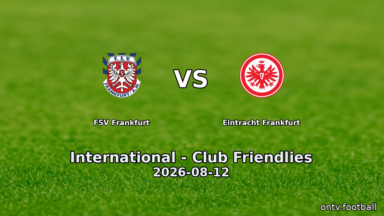 FSV Frankfurt vs Eintracht Frankfurt
