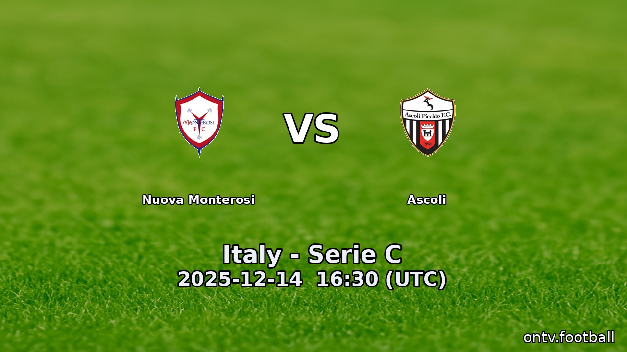 Nuova Monterosi vs Ascoli