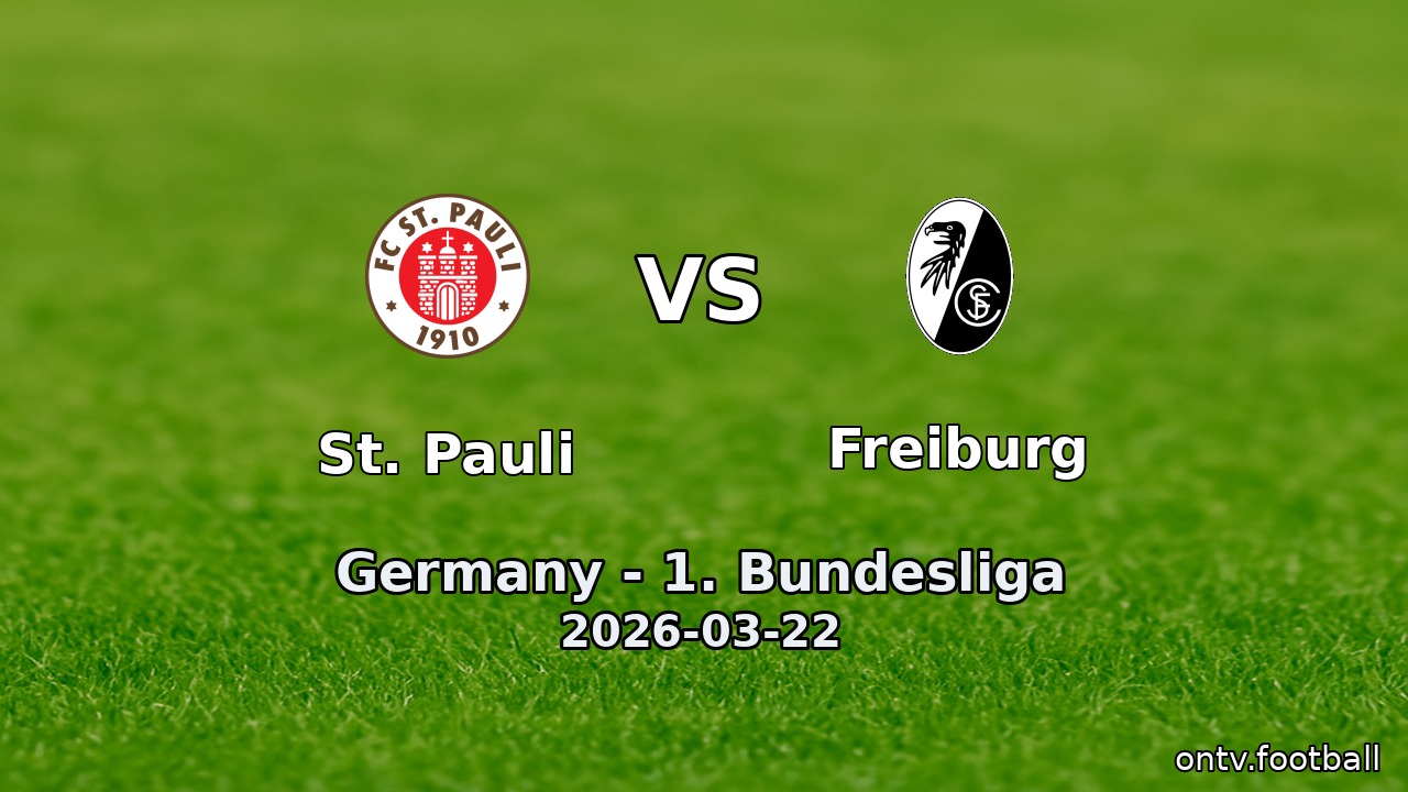 St. Pauli vs Freiburg