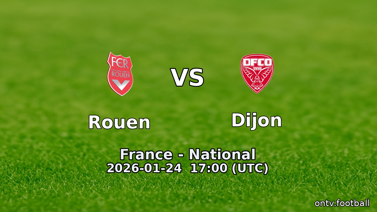 Rouen vs Dijon