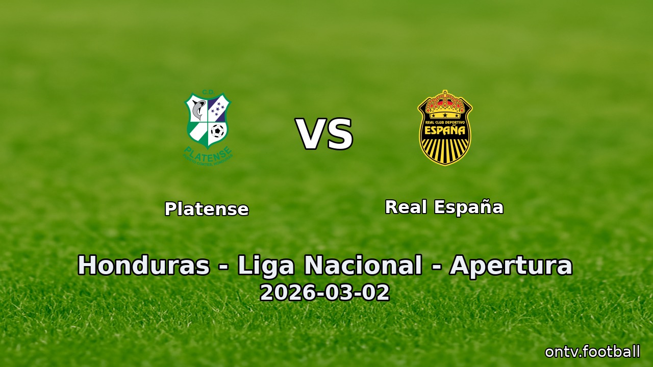 Platense vs Real España