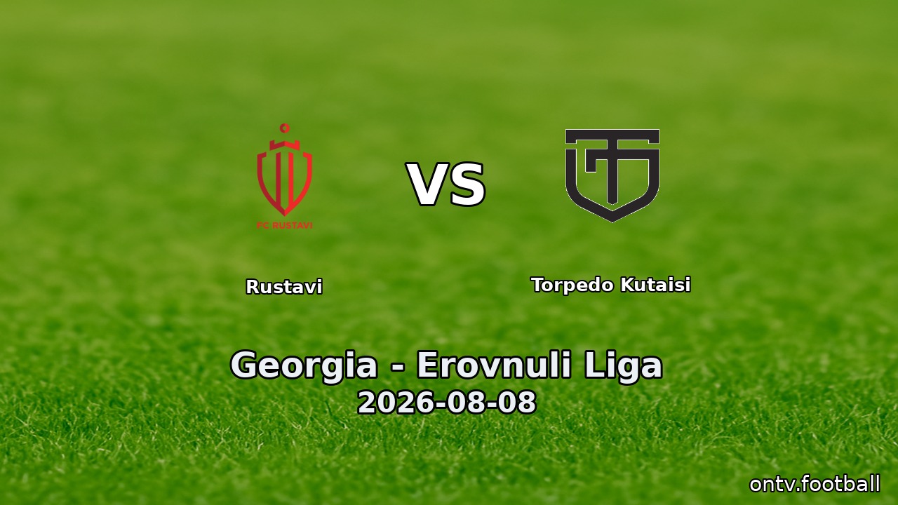 Rustavi vs Torpedo Kutaisi