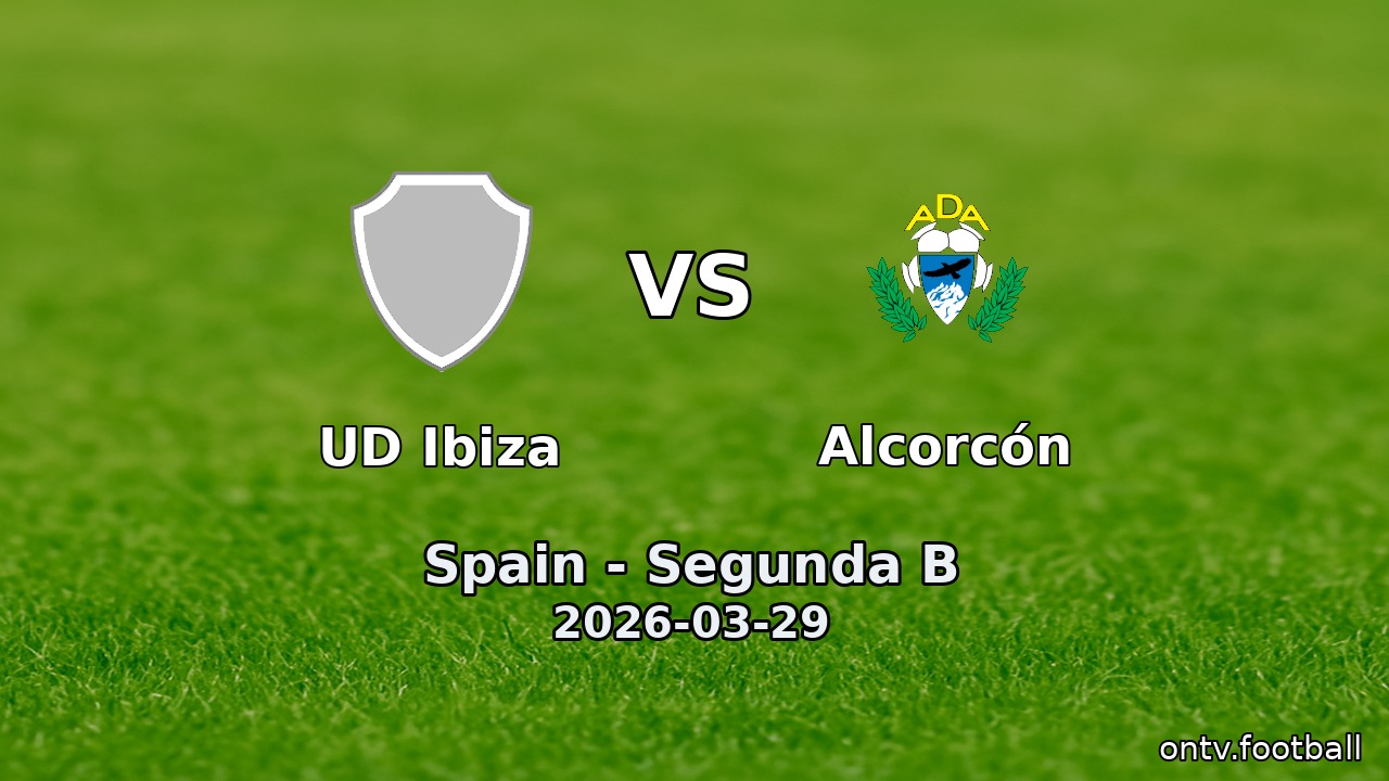 UD Ibiza vs Alcorcón