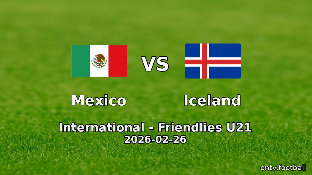 Mexico vs Iceland
