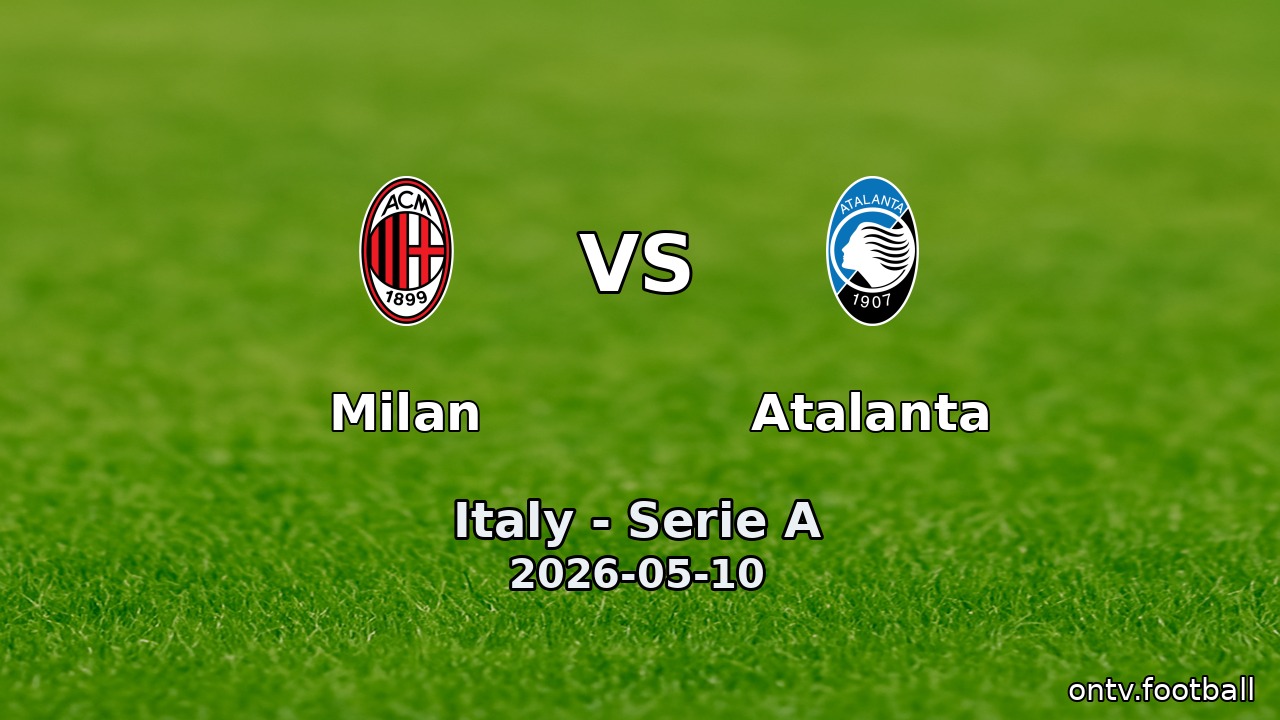 Milan vs Atalanta