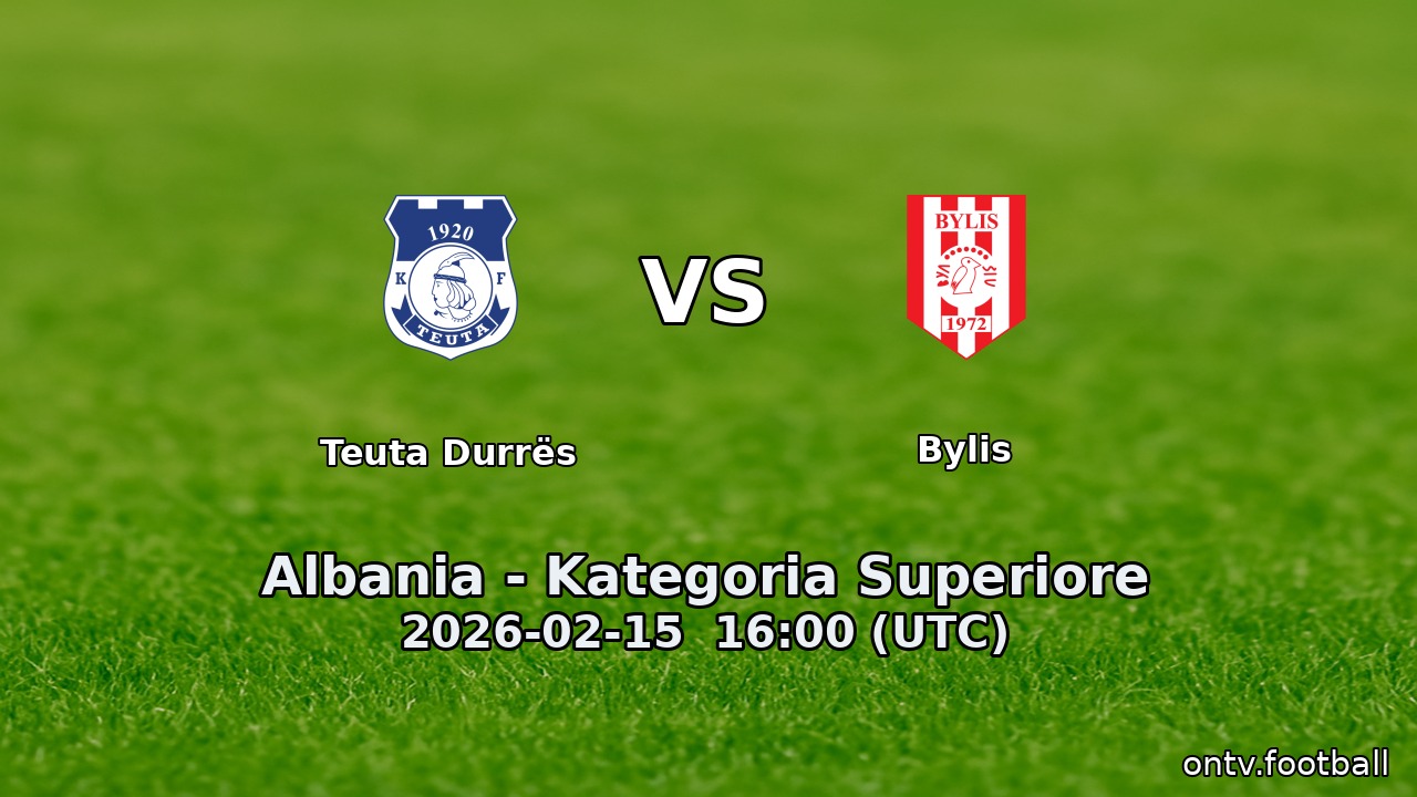 Teuta Durrës vs Bylis