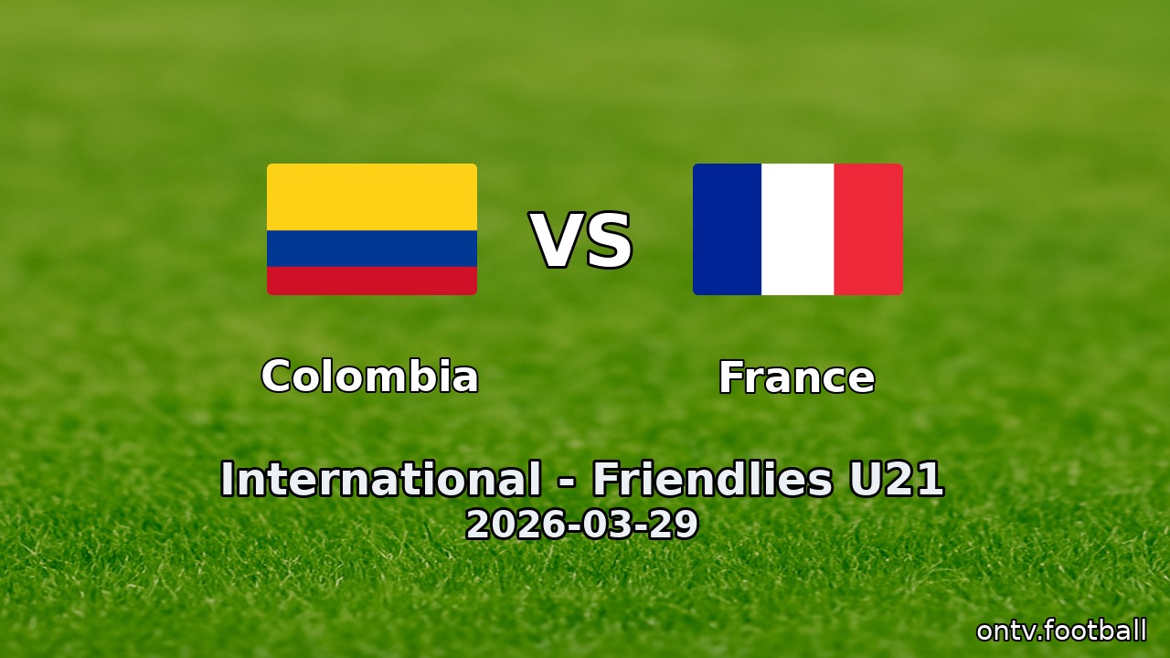 Colombia vs France