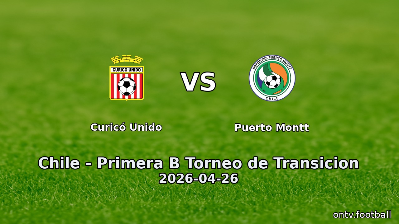 Curicó Unido vs Puerto Montt