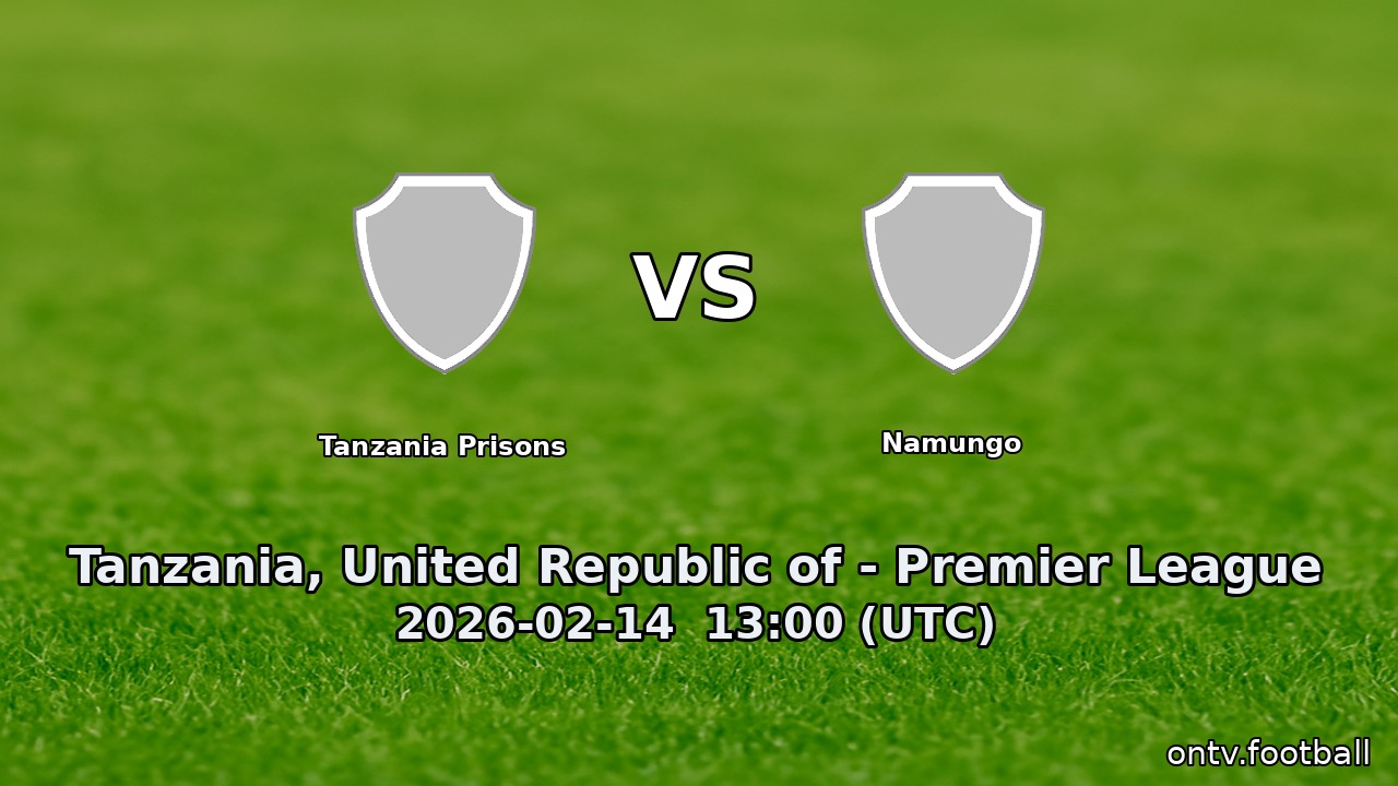 Tanzania Prisons vs Namungo