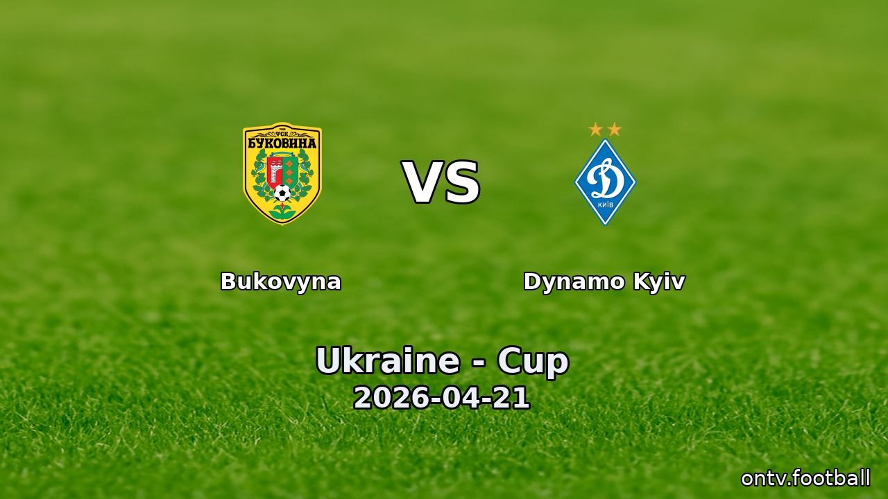 Bukovyna vs Dynamo Kyiv