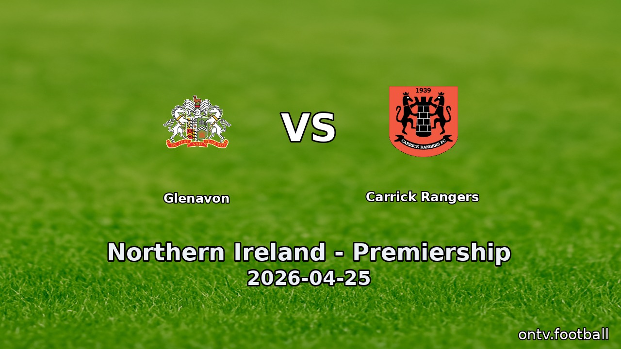 Glenavon vs Carrick Rangers