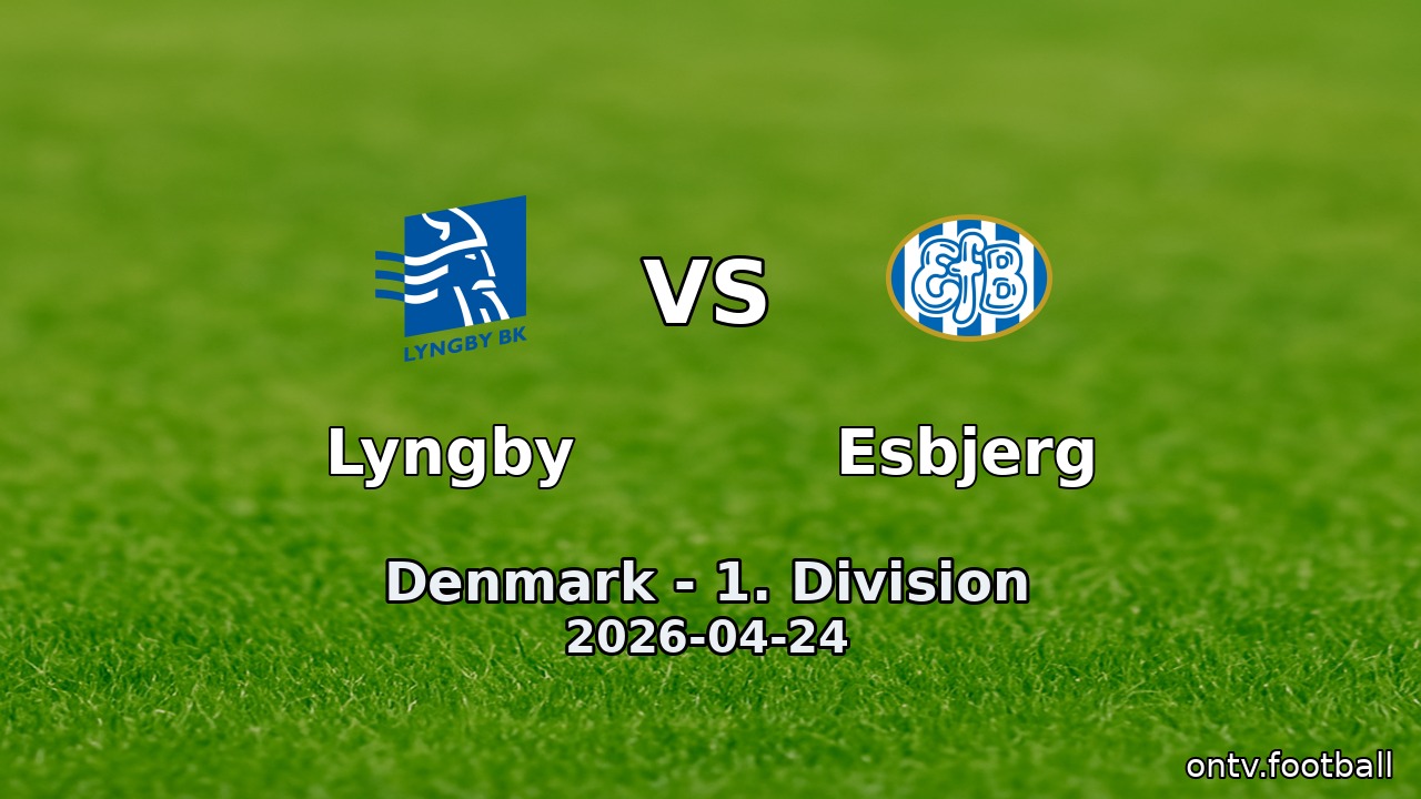 Lyngby vs Esbjerg
