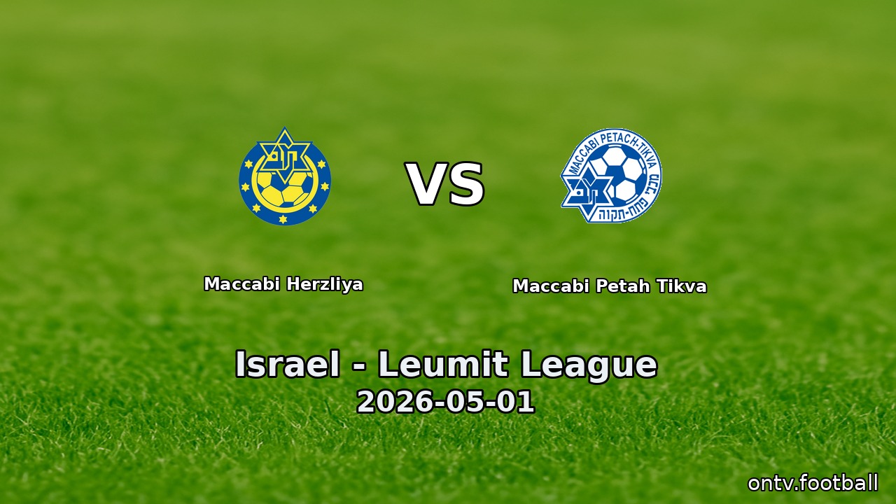 Maccabi Herzliya vs Maccabi Petah Tikva