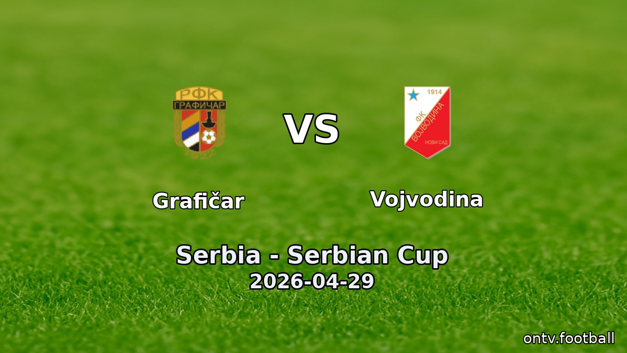 Grafičar vs Vojvodina