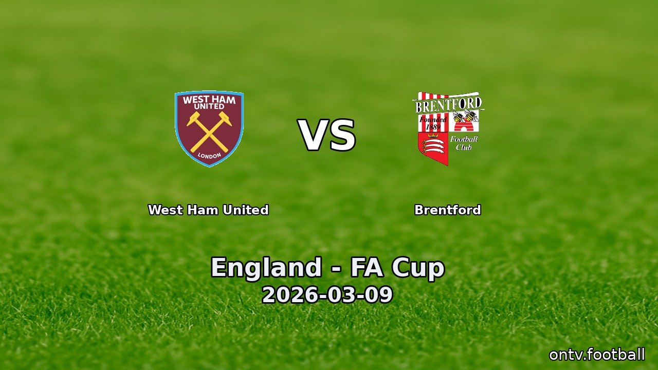 West Ham United vs Brentford