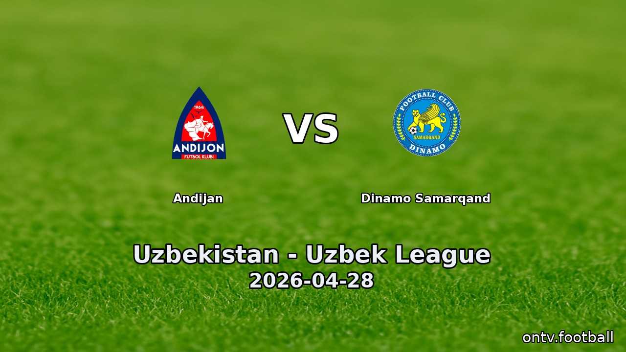 Andijan vs Dinamo Samarqand
