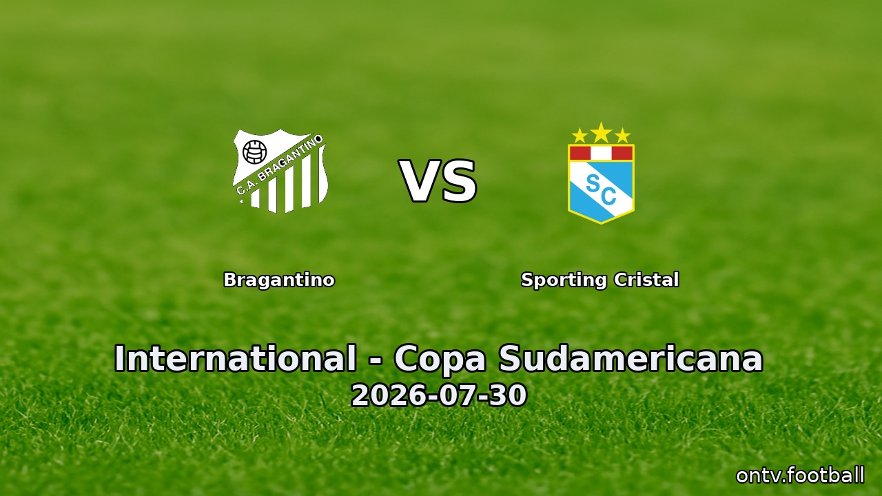 Bragantino vs Sporting Cristal