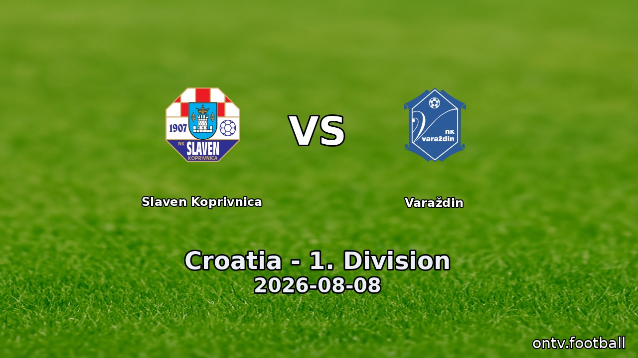Slaven Koprivnica vs Varaždin