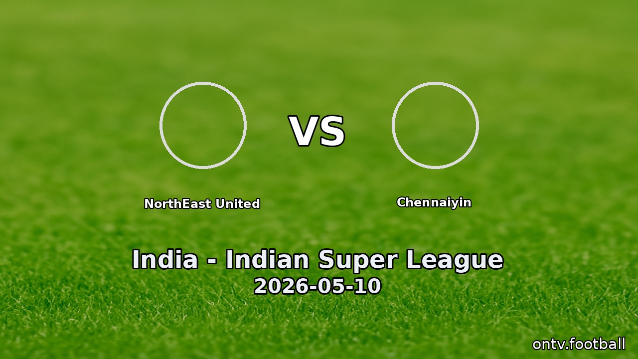 NorthEast United vs Chennaiyin