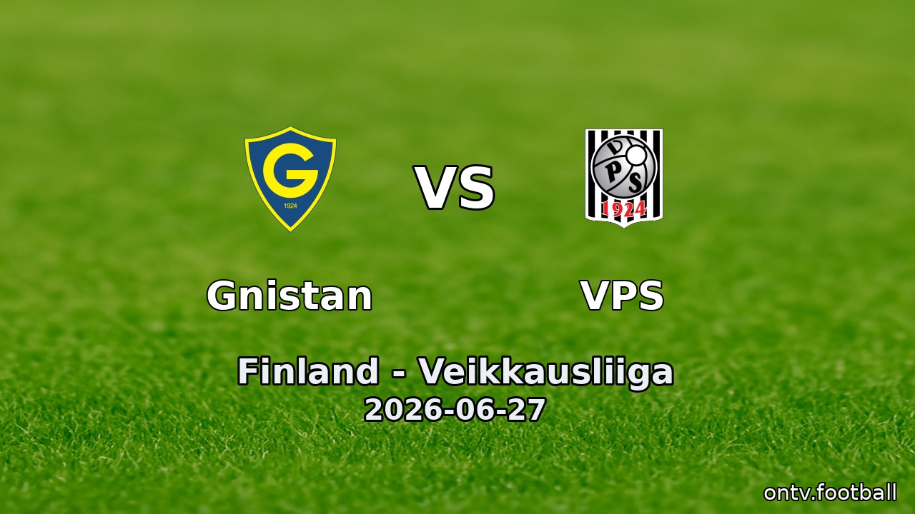 Gnistan vs VPS