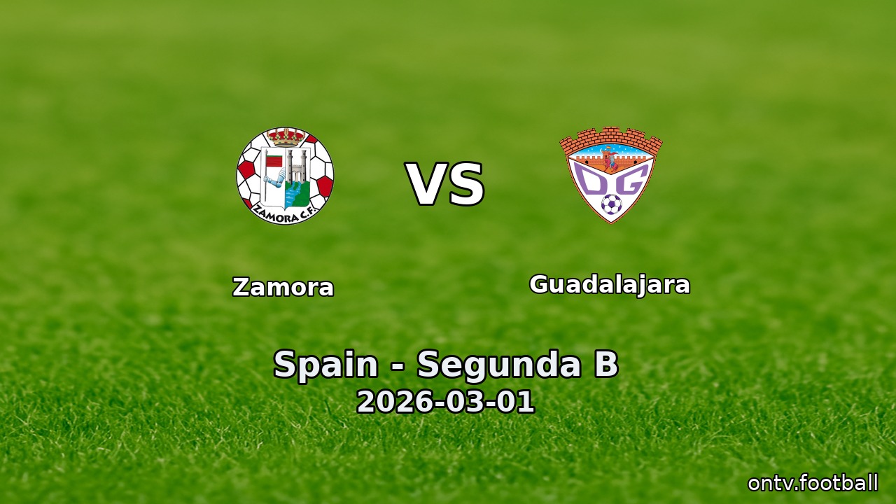Zamora vs Guadalajara