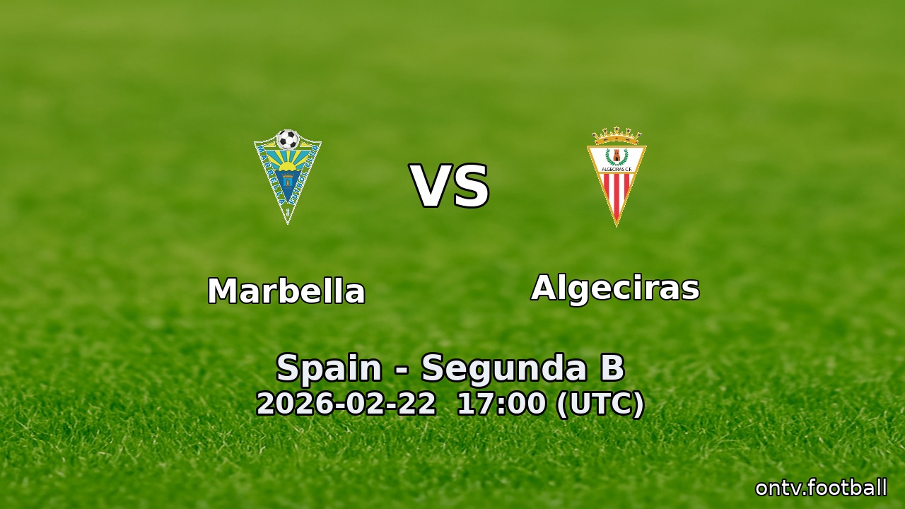 Marbella vs Algeciras