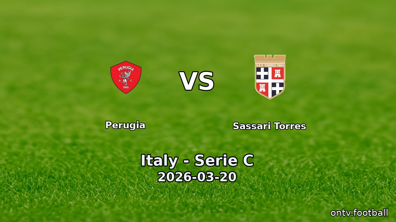 Perugia vs Sassari Torres