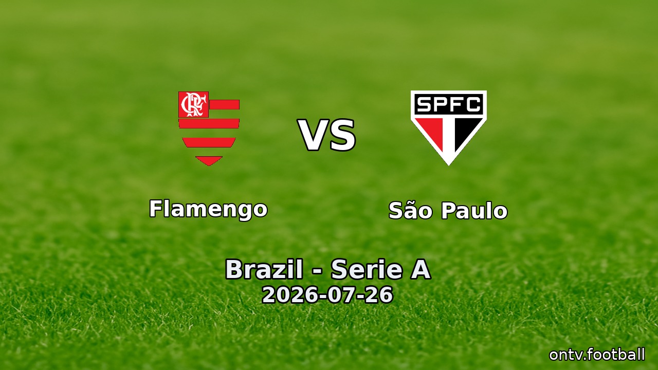 Flamengo vs São Paulo