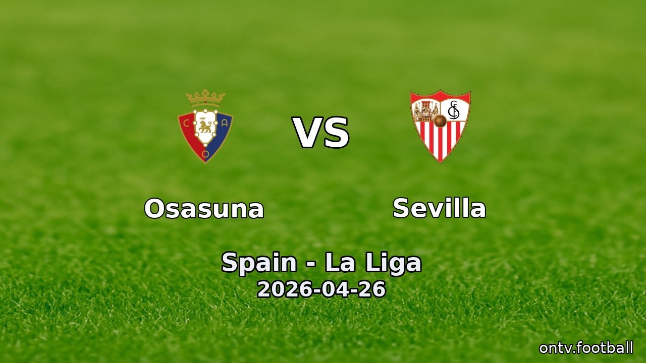 Osasuna vs Sevilla