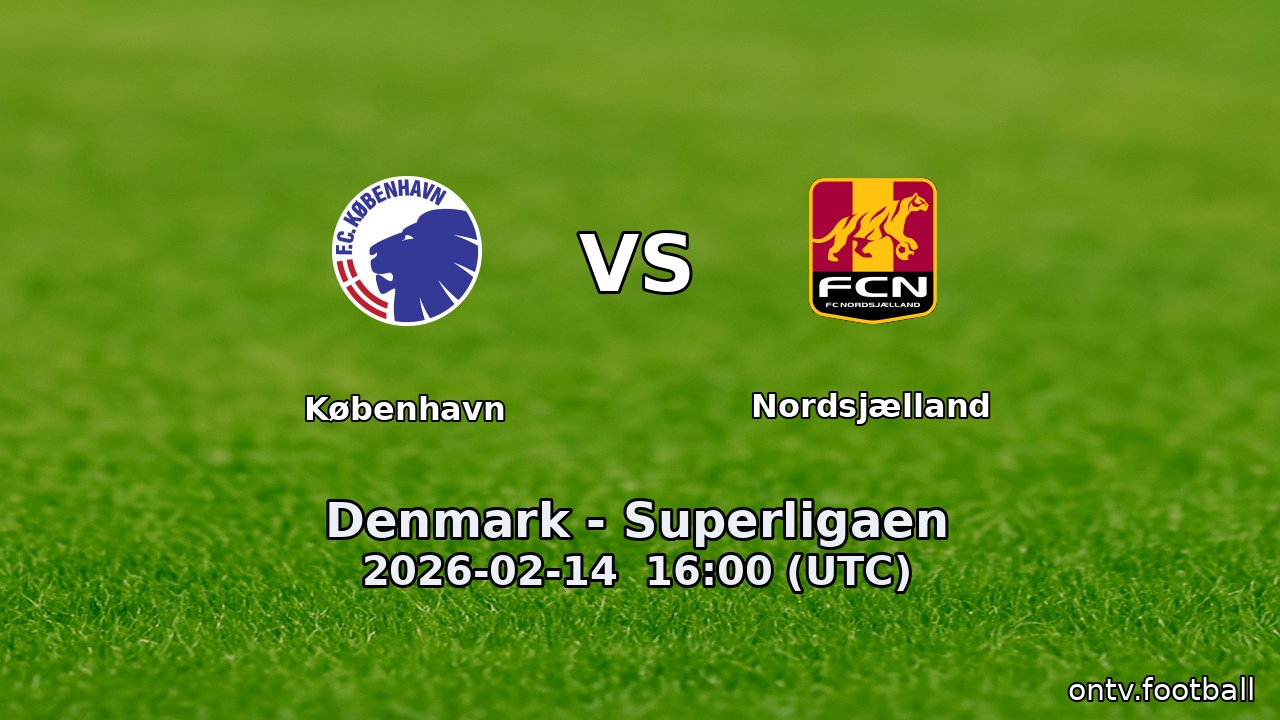København vs Nordsjælland